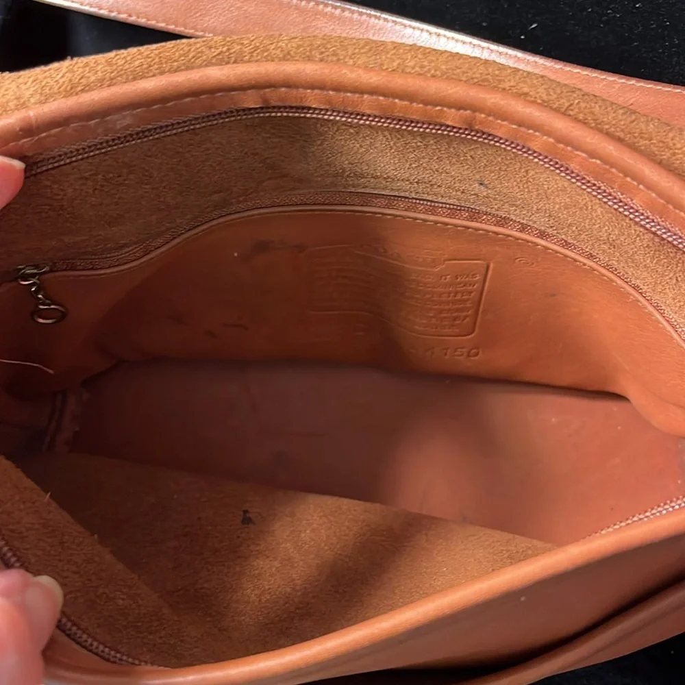 Coach Brown Leather Shoulder Bag - Picture 8 of 11